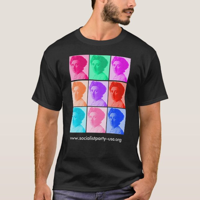 Luxemburg Pop Art T-Shirt (Front)
