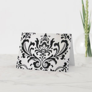 LUXERY BLACK AND WHITE CARD