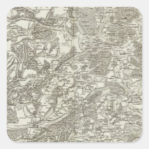 Luxeuil Square Sticker