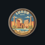 Luxor Egypt Karnak Temple Travel Magnet<br><div class="desc">Luxor, often called the "world’s greatest open-air museum, " is a city in southern Egypt that sits on the east bank of the Nile River. It was once the ancient city of Thebes, the capital of Egypt during the New Kingdom (16th–11th century BCE) and a centre of power and worship....</div>