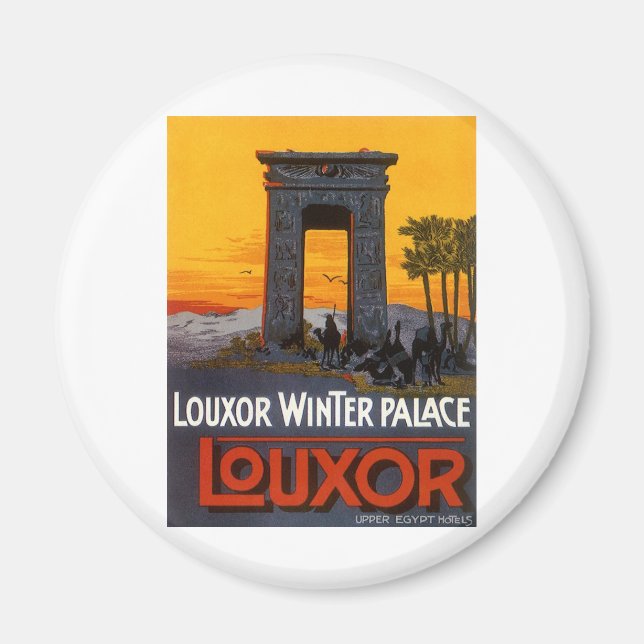 Luxor Egypt Magnet (Front)