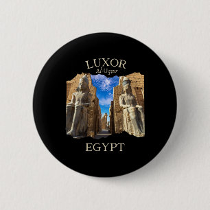 Luxor Egypt Souvenir Family Nile Cruise Women Men 6 Cm Round Badge