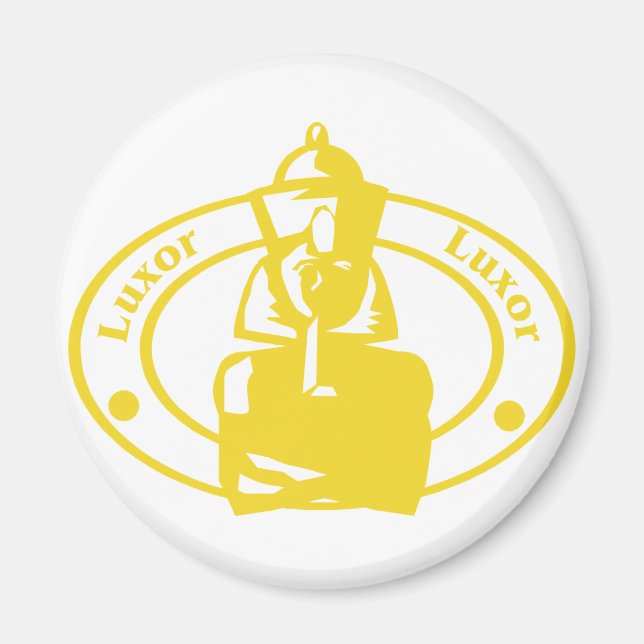 Luxor Stamp Magnet (Front)