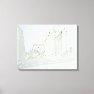 Luxor Temple Canvas Print