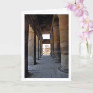 Luxor Temple, Luxor, Egypt Card