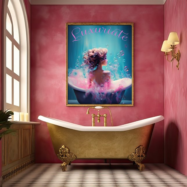 "Luxuriate" Femme Art  Poster (Creator Uploaded)