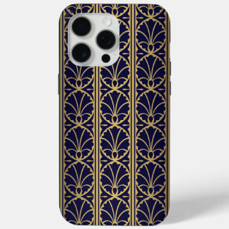 Luxurious Art Deco-Inspired Textile Design. iPhone 15 Pro Max Case