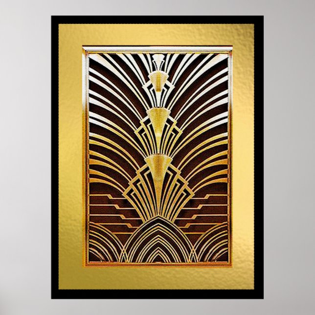 Luxurious Art Deco Poster (Front)