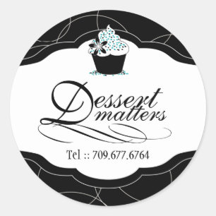 Luxurious Bakery Labels   Stickers