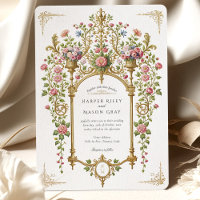 Luxurious Baroque Gold Floral Wedding