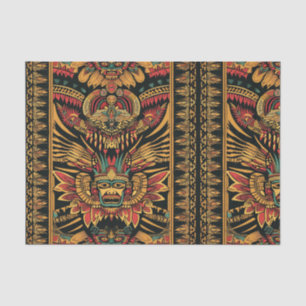 Luxurious Beige "Aztec Dream" Wrapping Tissue Pape Paper