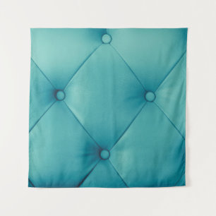 Luxurious brown leather texture furniture with but tapestry