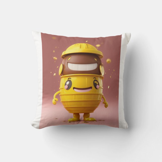 Luxurious Comfort Pillow-Polyester q Cushion (Front)