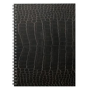 Luxurious crocodile leather: textile texture. notebook
