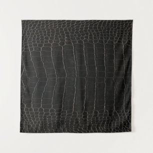 Luxurious crocodile leather: textile texture. tapestry