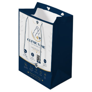 Luxurious Customisable Veterinarian Paper Bag
