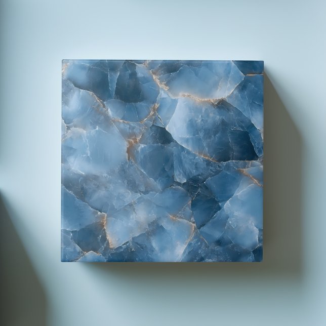 Luxurious Dark Blue Gemstone Modern Aesthetic Tile (Creator Uploaded)