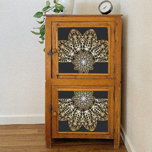 Luxurious Elegant Metallic Faux Gold Mandalas Tissue Paper
