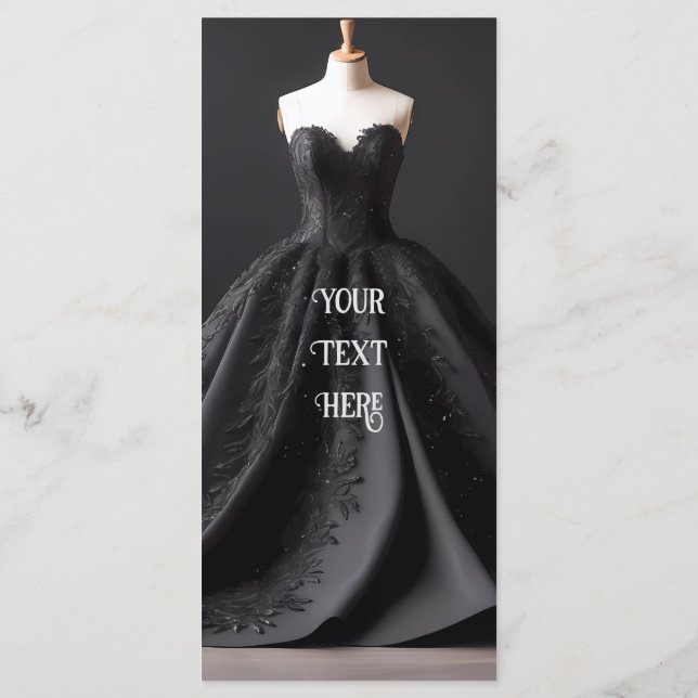 Luxurious Floral Wedding Invitation Suite (Back)
