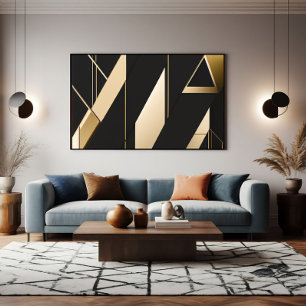Luxurious Geometry Canvas Print