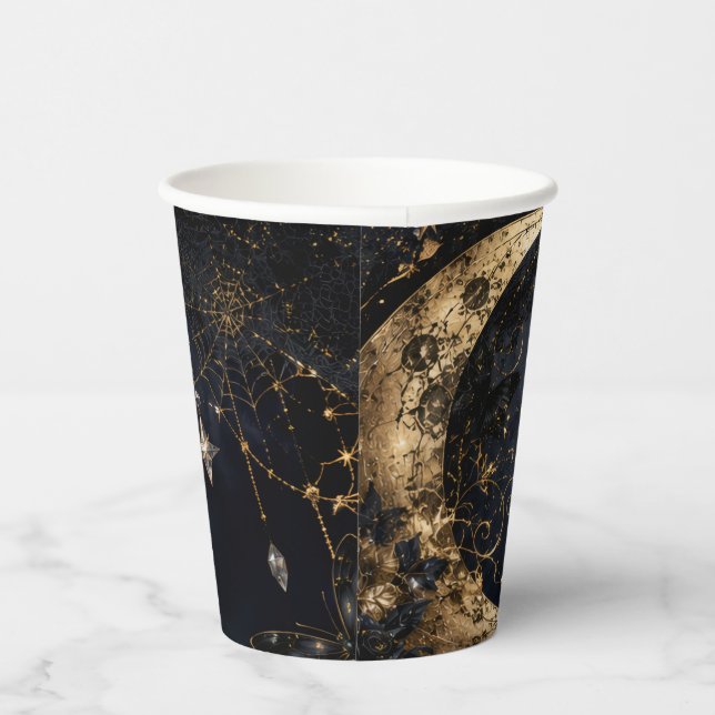 Luxurious Glam Halloween Paper Cups (Right)
