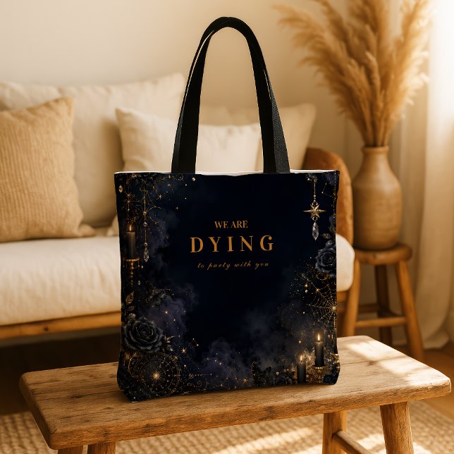 Luxurious Glam Halloween Tote Bag (Creator Uploaded)