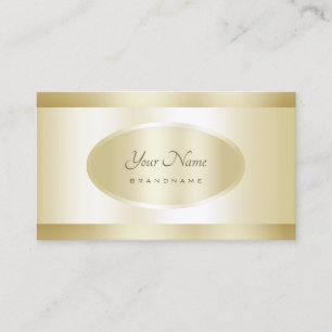 Luxurious Gold Effect Professional and Modern Business Card
