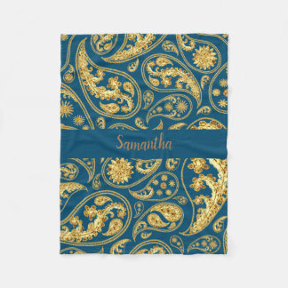 Luxurious Gold Fleece Blanket