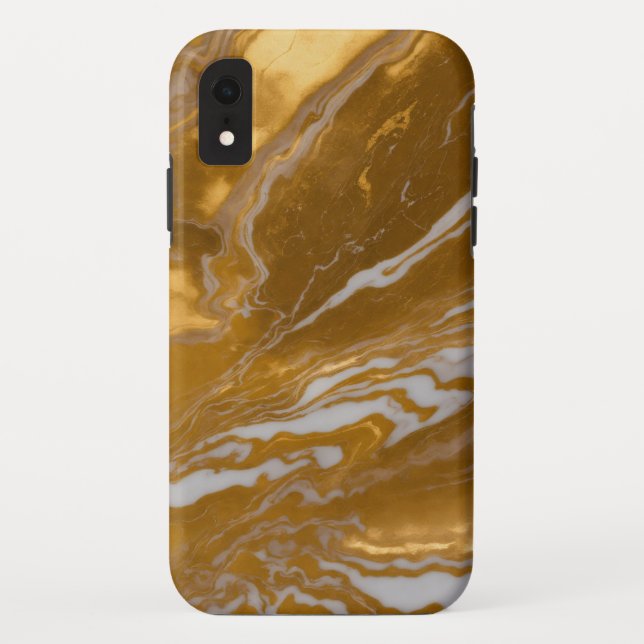 Luxurious Gold Marble iPhone/iPad Case (Back)