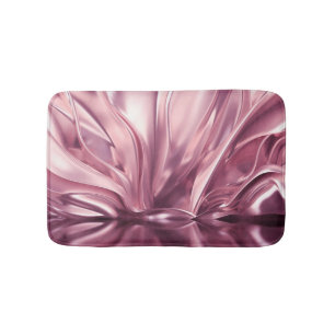 Luxurious Golden 3D Illustration Background Bath Mat