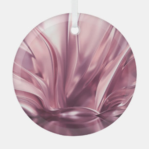 Luxurious Golden 3D Illustration Background Glass Tree Decoration