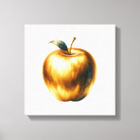 Luxurious golden apple