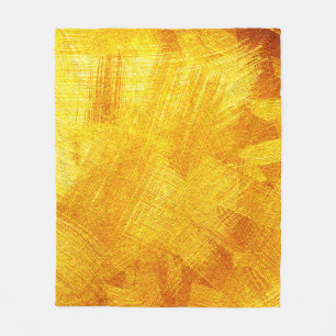 Luxurious golden texture, abstract background. fleece blanket