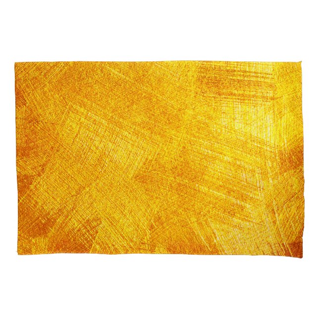 Luxurious golden texture, abstract background. pillowcase (Front)
