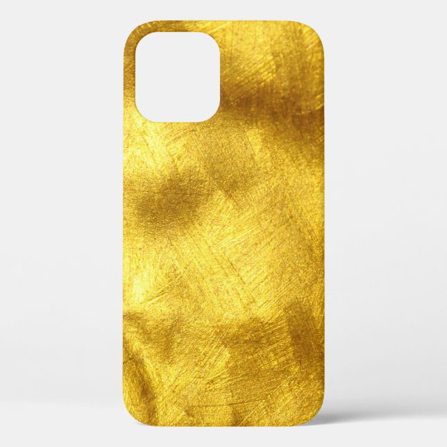 Luxurious Golden Texture Design Case-Mate iPhone Case (Back)