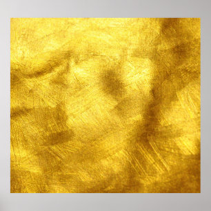 Luxurious Golden Texture Design Poster