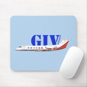 Luxurious Gulfstream IV Private Jet  Mouse Mat