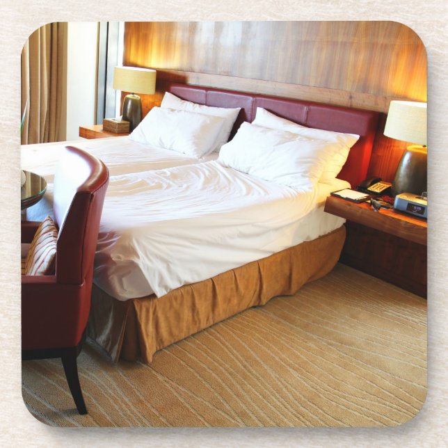 Luxurious Hotel Room Coaster (Front)