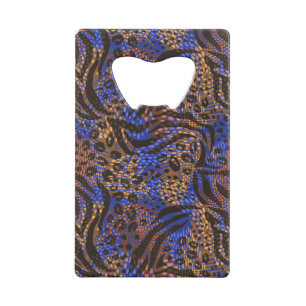 Luxurious Leopard and Zebra Print Pattern