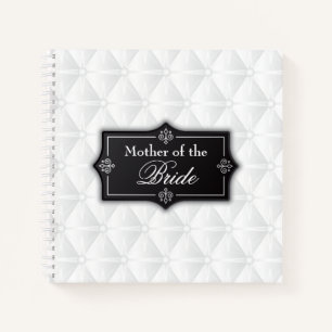 Luxurious Mother of the Bride Wedding Guestbook Notebook
