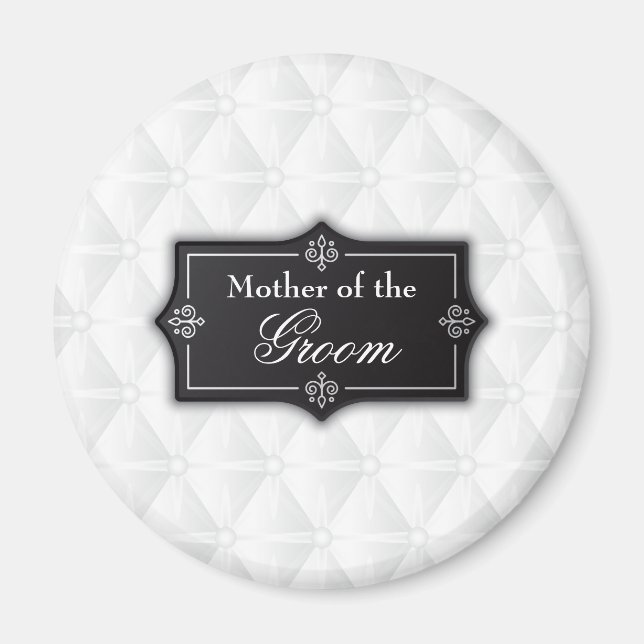 Luxurious Mother of the Groom Wedding | Magnet (Front)