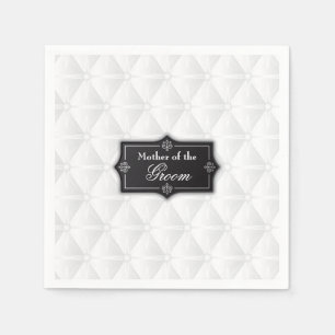 Luxurious Mother of the Groom Wedding Napkin