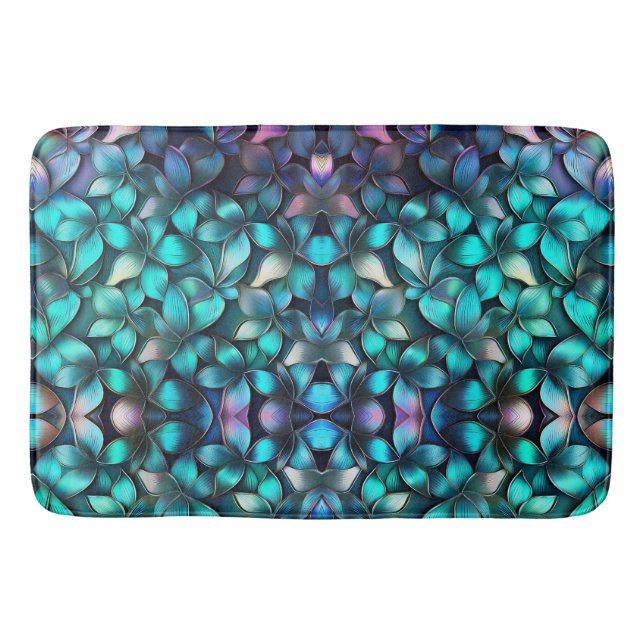 Luxurious Paradise Tropical Island Comfort  Bath Mat (Front)