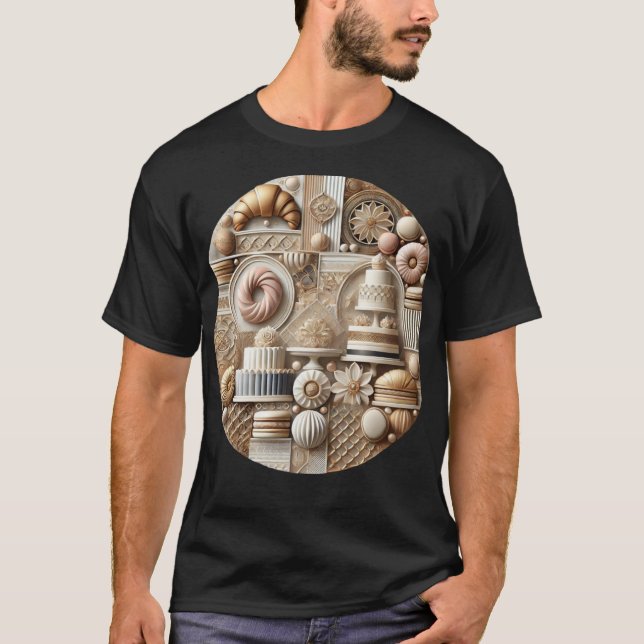 Luxurious Pastry Lover’s T-Shirt (Front)