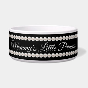 Luxurious Pearls Chic Personalised Princess Pet