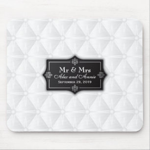 Luxurious Personalised Wedding Mousepad