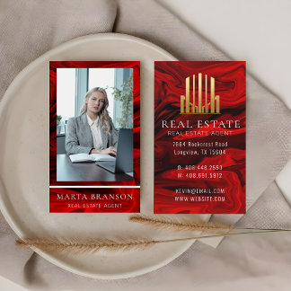 Luxurious Professional Real Estate Business Card