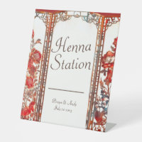 Luxurious Ruby Indian Henna Station