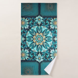 luxurious tiffany turquoise design bath towel