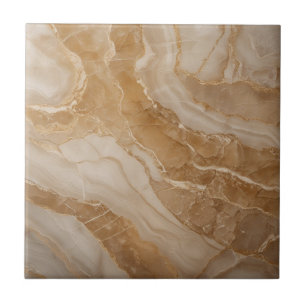 Luxurious & Timeless – Elegant Golden Marble Tile